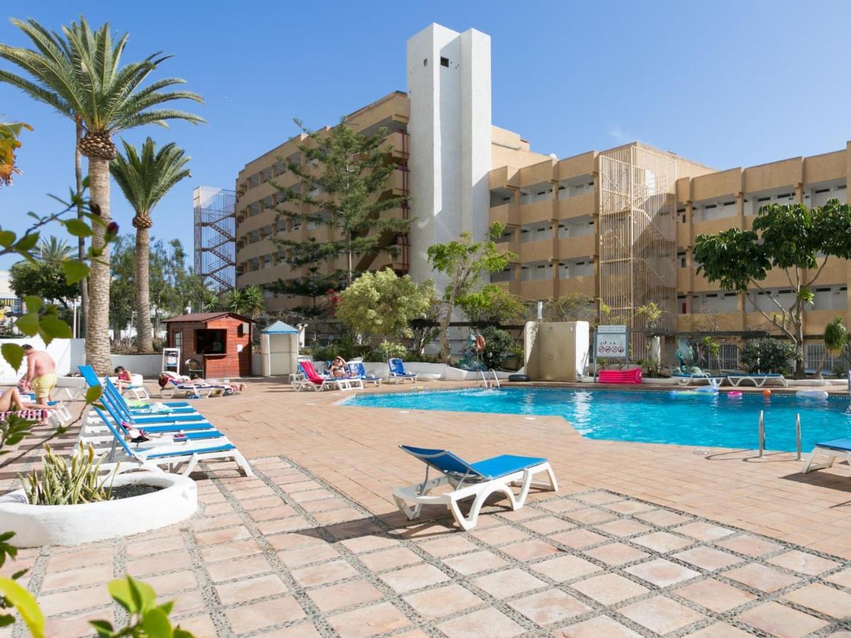101 Bright, Pool View And Air Conditioning Apartman Playa de las Américas Kültér fotó